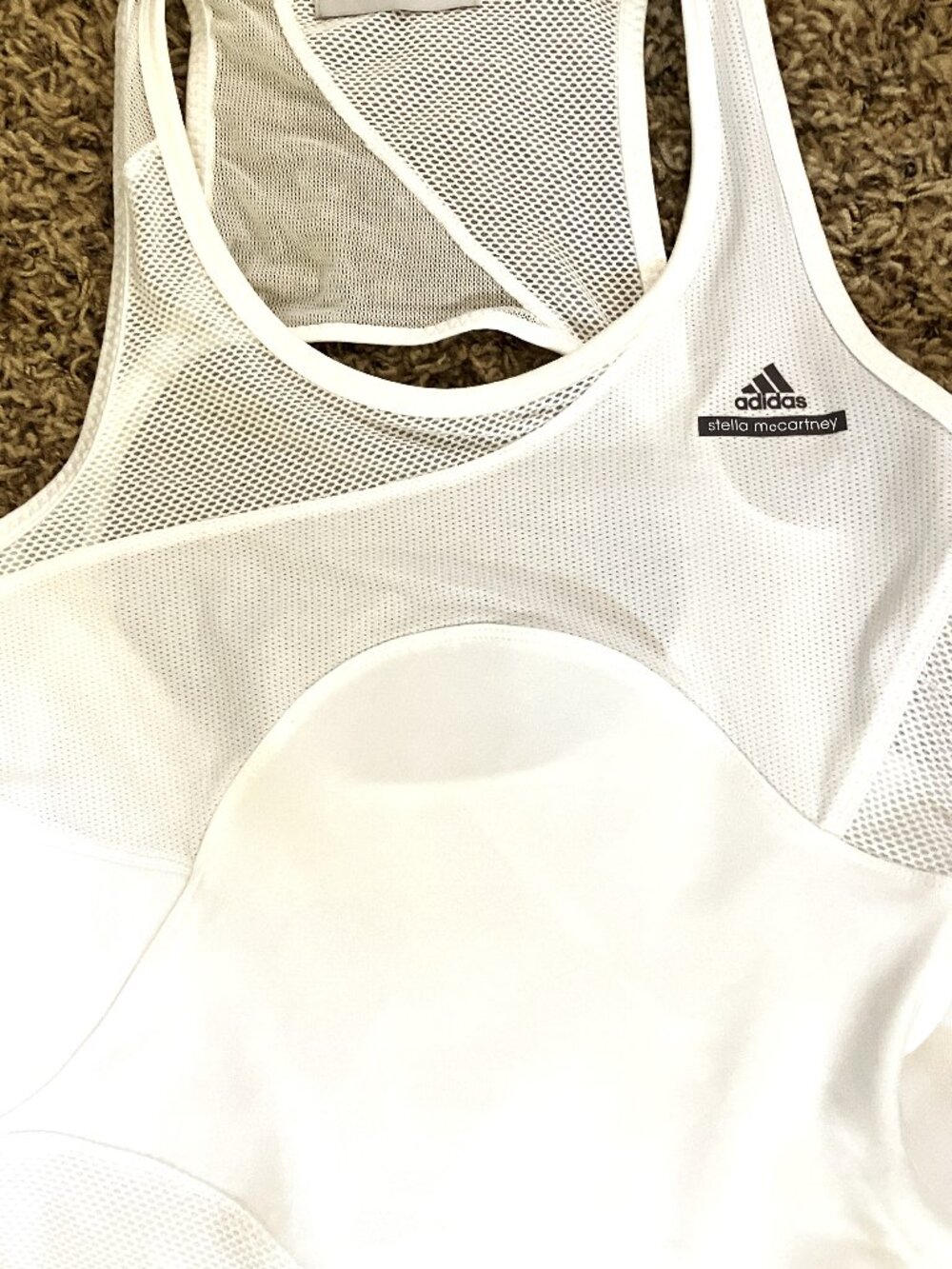 Nwt Adidas Stella McCartney White Tennis Dress skirt XS - Picture 7 of 12